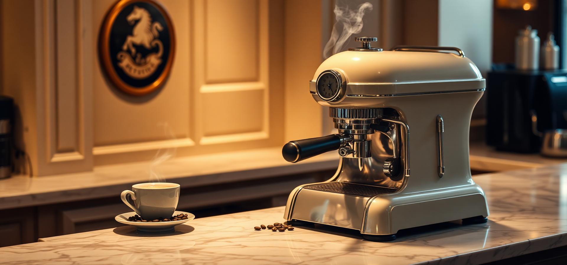 Italian espresso setup